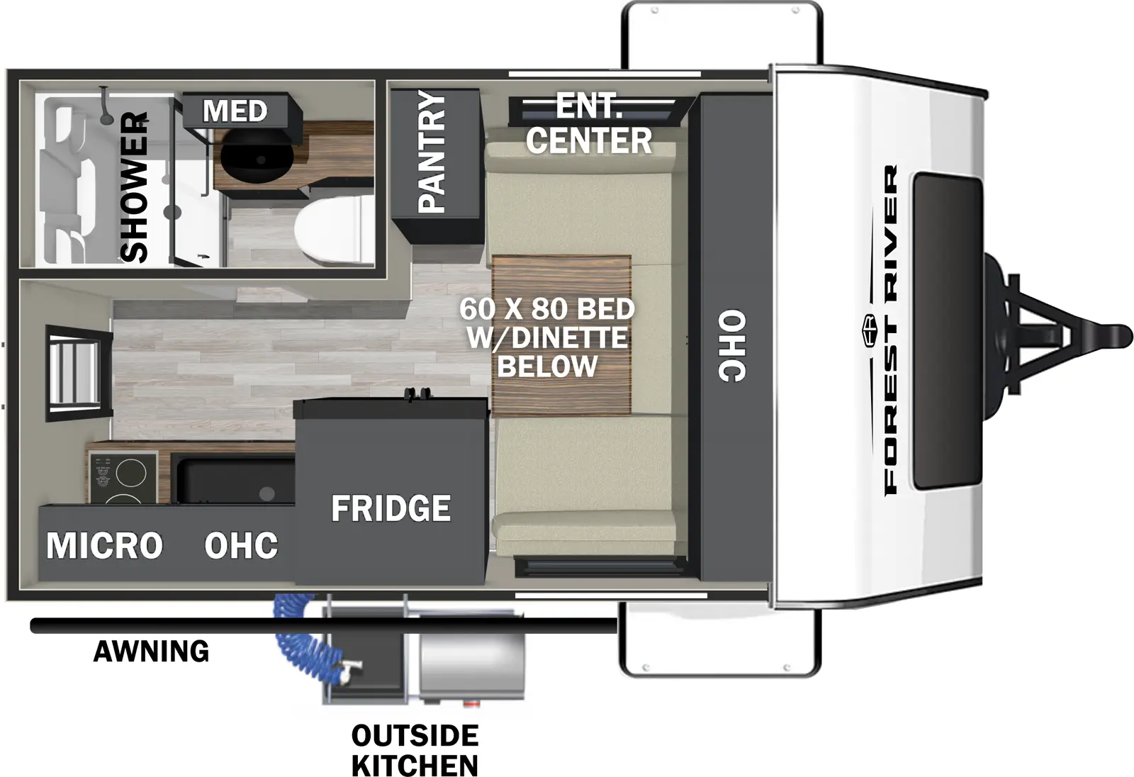 Ibex 16RKB Floorplan